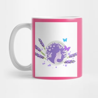 amazing butterflies and flowers Mug